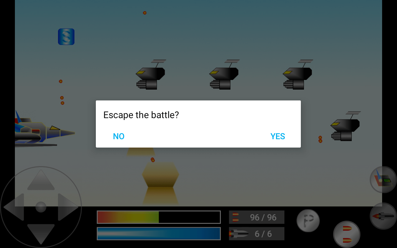 GAME SCREEN (ESCAPE)