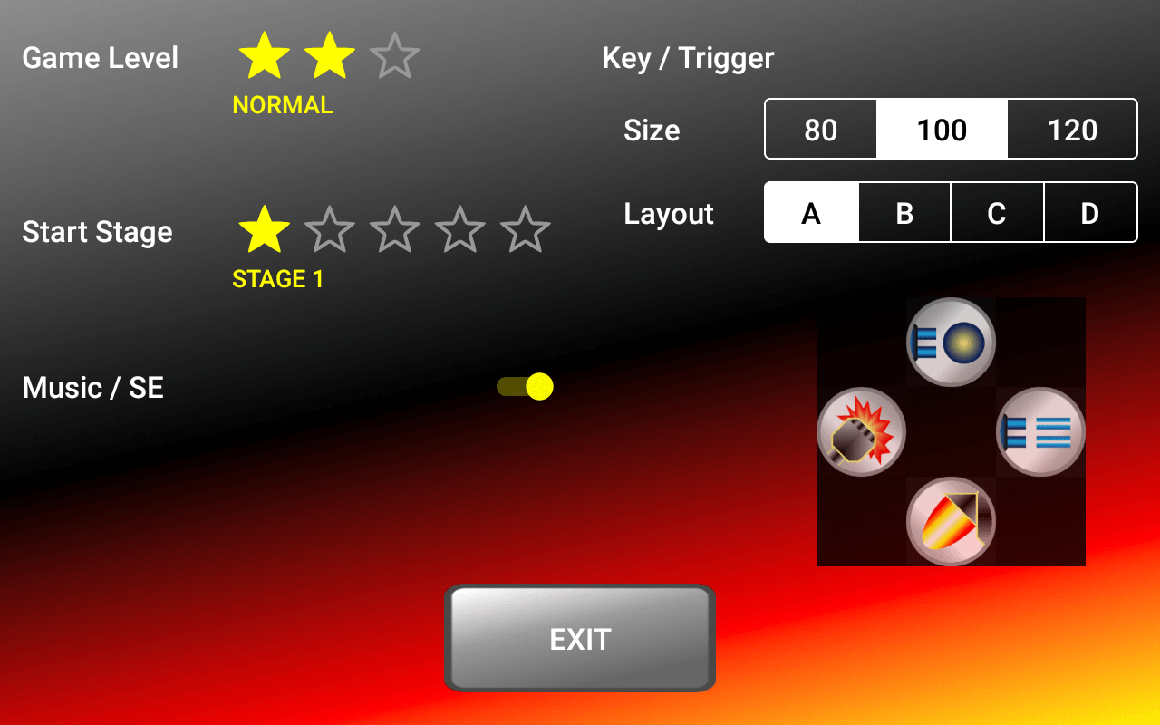 OPTION SCREEN
