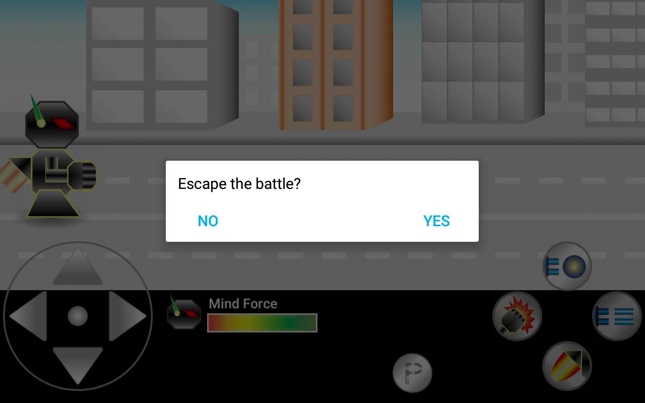 GAME SCREEN (ESCAPE)